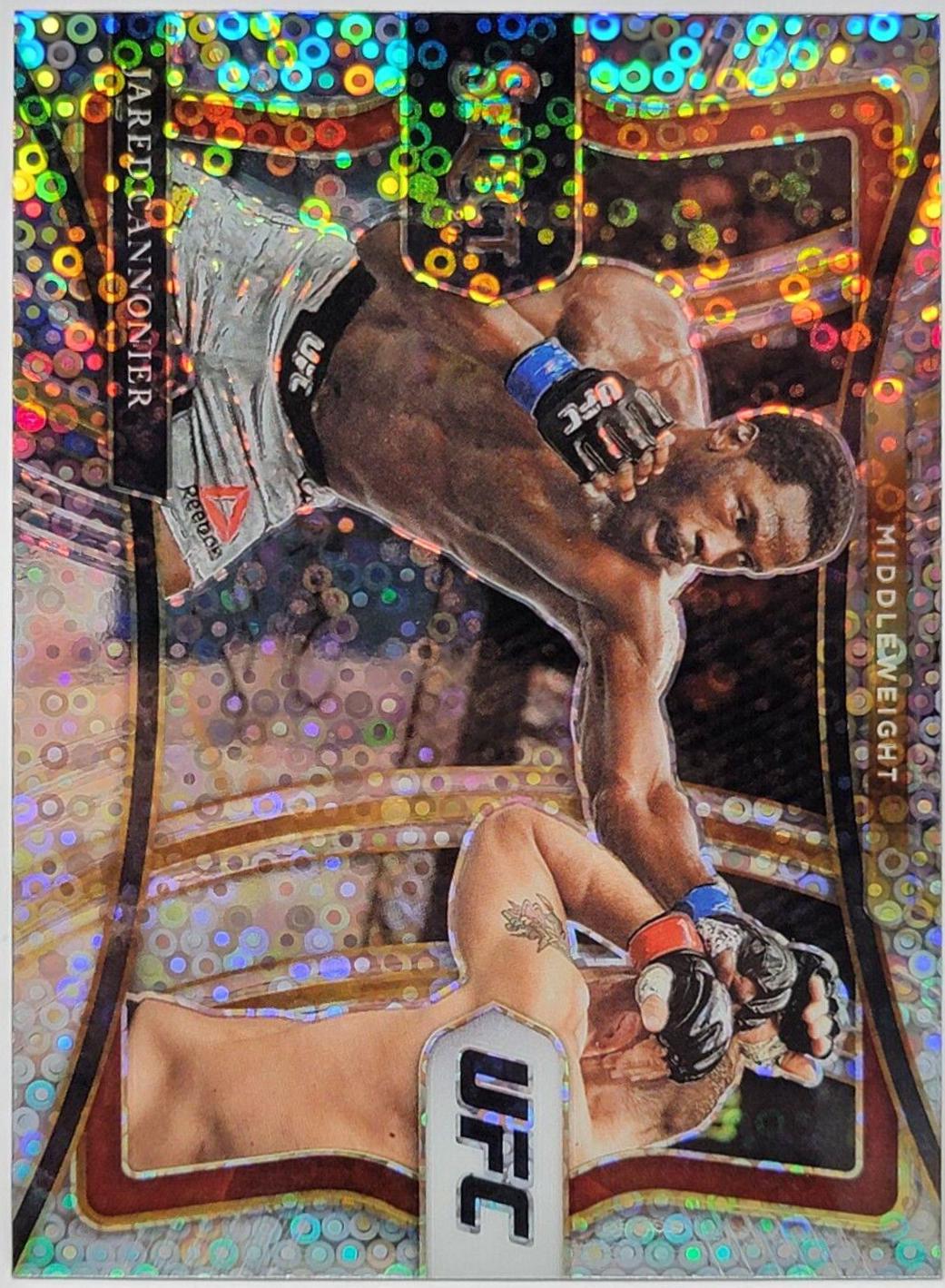Jared Cannonier 2021 Panini Select UFC Premier Level #145 Disco