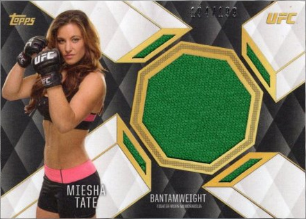 Miesha Tate 2016 Topps UFC Top of the Class Top of the Class Relics #TCR-MT Gold