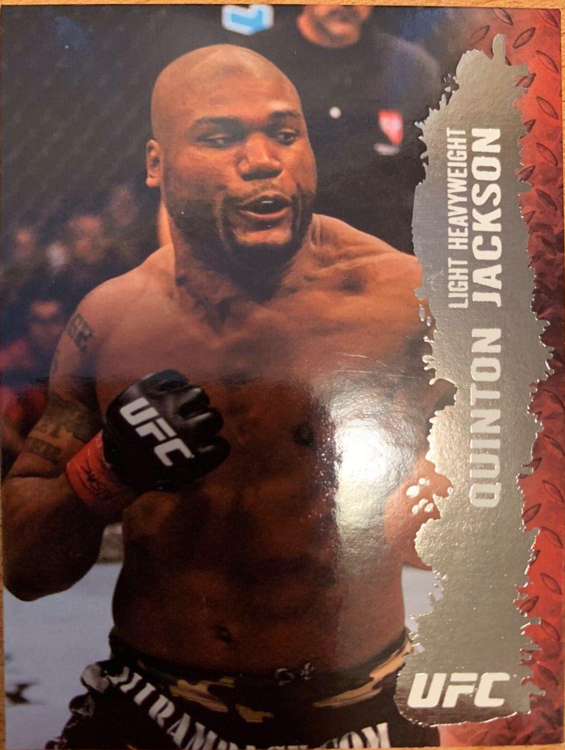 Quinton Jackson 2009 Topps UFC Round 2 Base #99 Silver