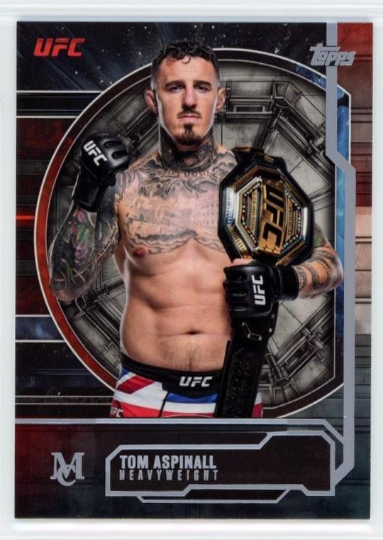 Tom Aspinall 2026 Topps Knockout UFC Museum Collection #MC-55 Red
