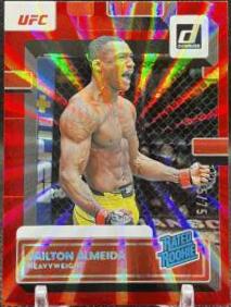 Jailton Almeida 2023 Panini Donruss UFC Base #218 Red Laser