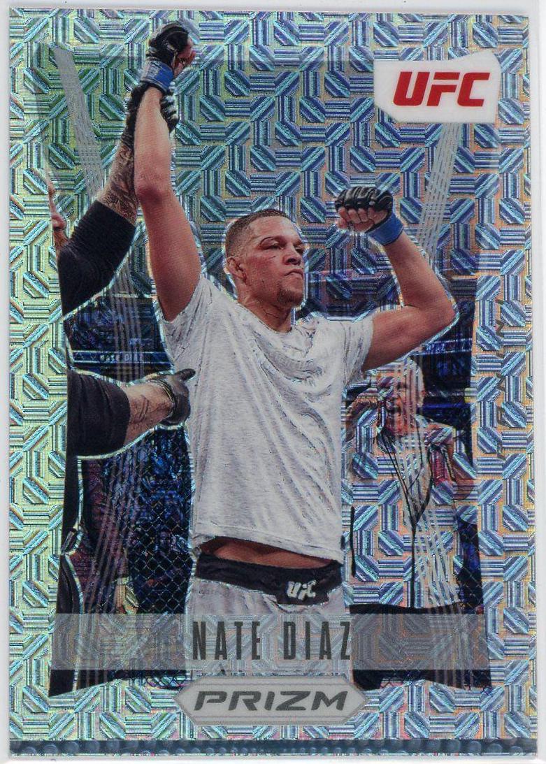 Nate Diaz 2022 Panini Prizm UFC Prizm Flashback #21 Mojo
