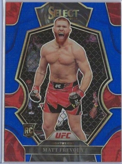 Matt Frevola 2023 Panini Select UFC Premier Level #107 Blue Disco