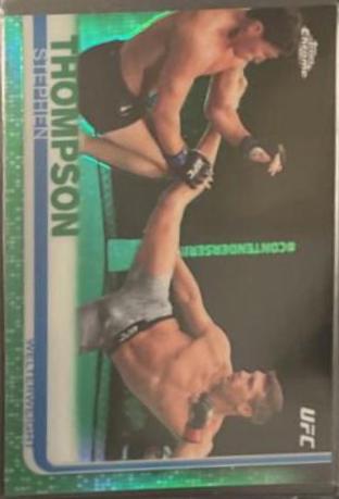Stephen Thompson 2019 Topps Chrome UFC Base #52 Green