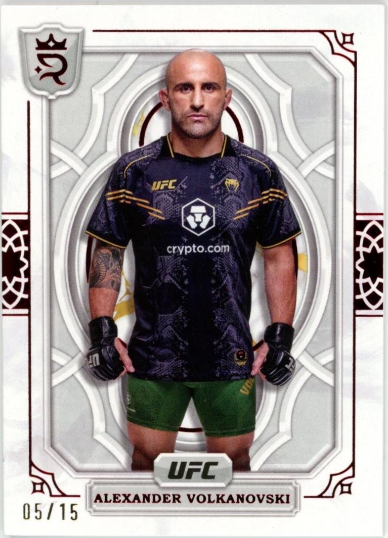 Alexander Volkanovski 2024 Topps Royalty UFC Base #8 Red