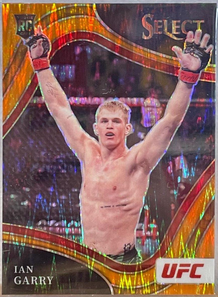 Ian Machado Garry 2022 Panini Select UFC Octagonside #250 Orange Flash