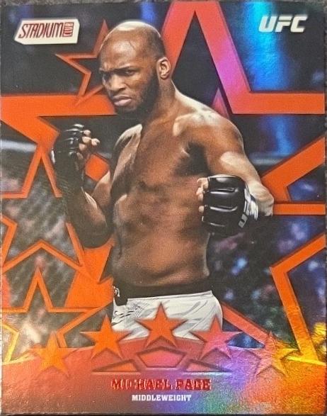 Michael Page 2025 Topps Stadium Club UFC Special Forces #SF-16 Red