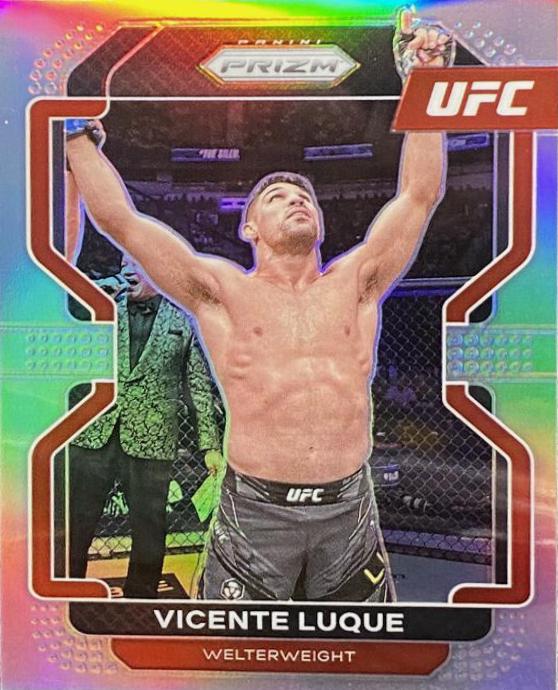 Vicente Luque 2022 Panini Prizm UFC Base #174 Silver