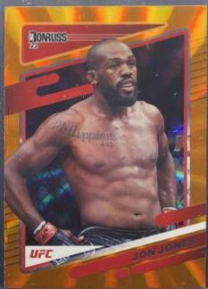 Jon Jones 2022 Panini Donruss UFC Base #12 Orange