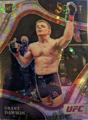 Grant Dawson 2022 Panini Select UFC Octagonside #252 Disco
