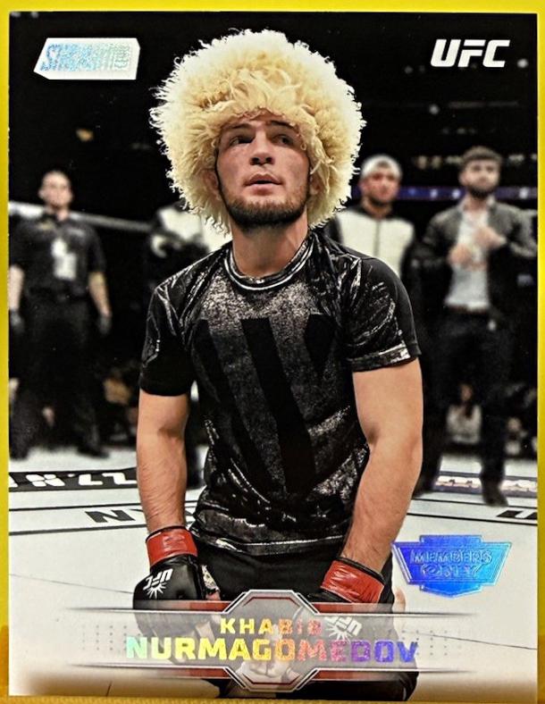 Khabib Nurmagomedov 2026 Topps Stadium Club UFC Base #54 Members Only