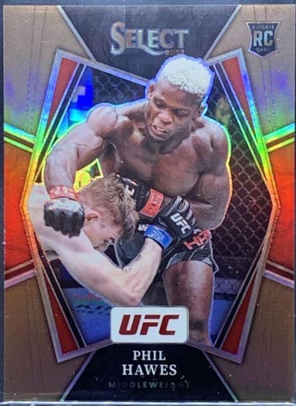 Phil Hawes 2022 Panini Select UFC Premier Level #180 Bronze