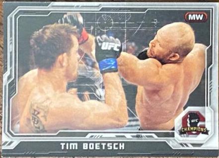 Tim Boetsch 2014 Topps UFC Champions Base #135 Black