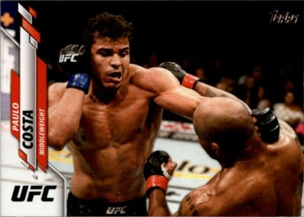 Paulo Costa 2020 Topps UFC Base #9 Red