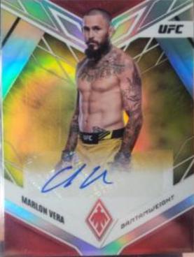 Marlon Vera 2023 Panini Chronicles UFC Phoenix Autographs #2 Gold