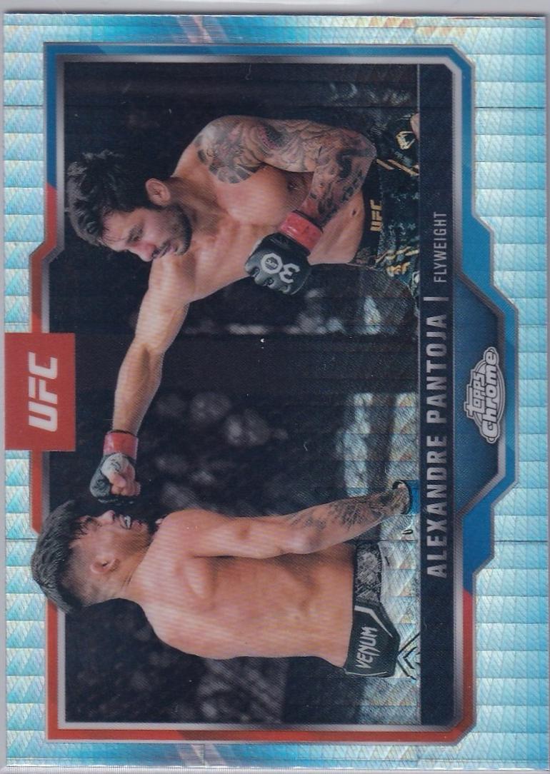 Alexandre Pantoja 2025 Topps Chrome UFC Base #188 Prism Refractor