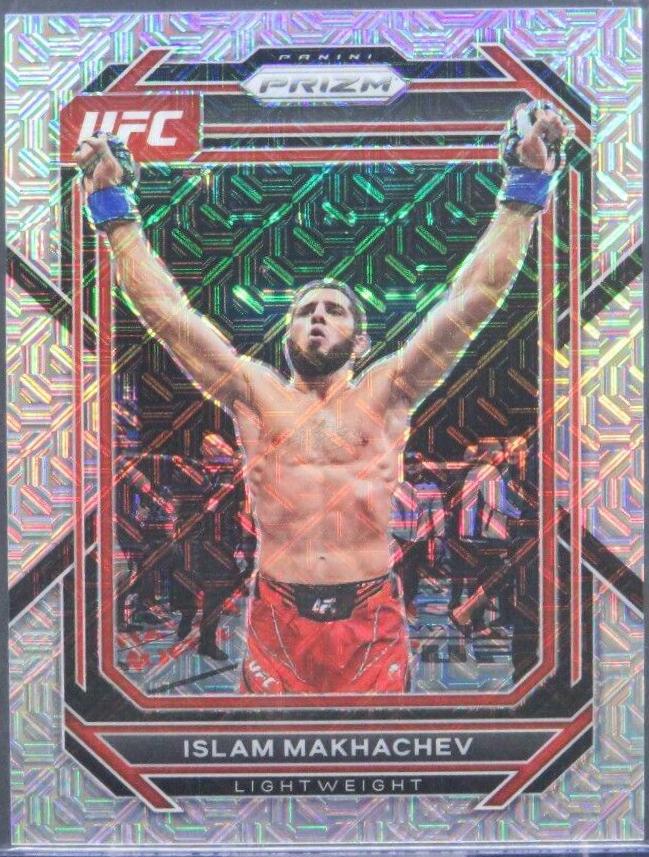 Islam Makhachev 2023 Panini Prizm UFC Base #177 Mojo