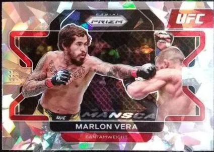 Marlon Vera 2022 Panini Prizm UFC Base #56 Ice