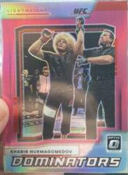 Khabib Nurmagomedov 2022 Panini Donruss Optic UFC Dominators #10 Pink