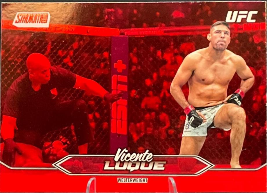 Vicente Luque 2025 Topps Stadium Club UFC Base #119 Red