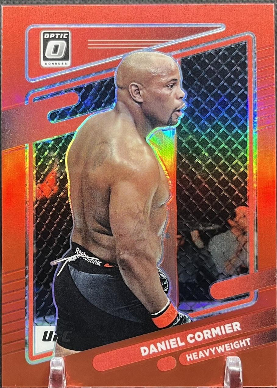 Daniel Cormier 2022 Panini Donruss Optic UFC Base #93 Red