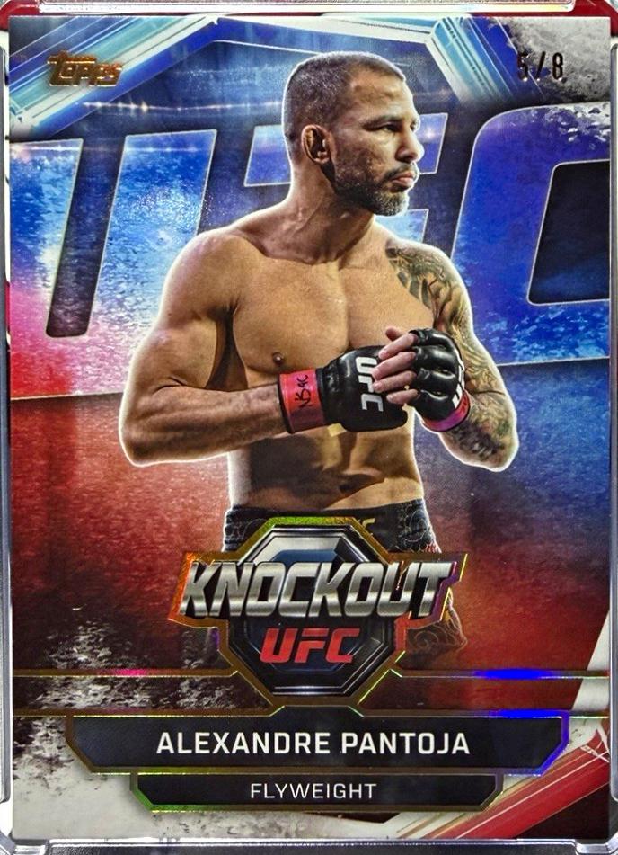 Alexandre Pantoja 2026 Topps Knockout UFC Base #15 Holo Gold