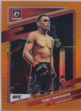 Tony Ferguson 2022 Panini Donruss Optic UFC Base #49 Orange