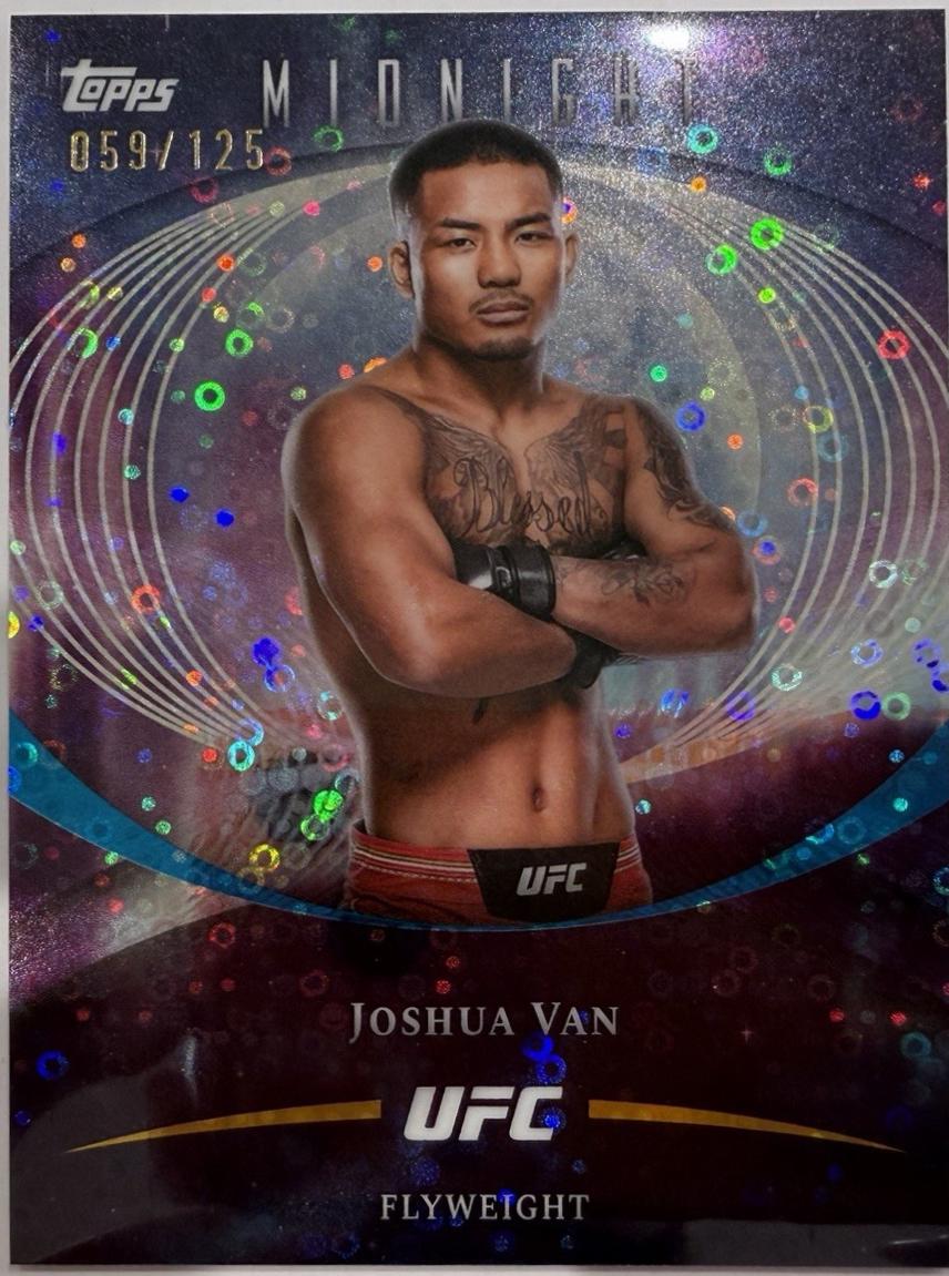 Joshua Van 2026 Topps Midnight UFC Base #30 Morning