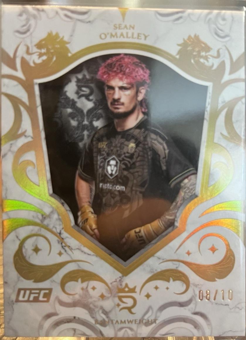 Sean O'Malley 2025 Topps Royalty UFC Base #12 Gold