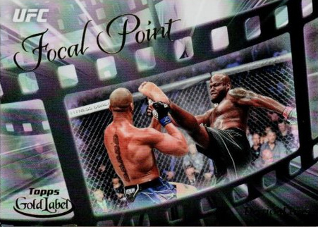 Derrick Lewis 2024 Topps Gold Label UFC Focal Point #FP-19 Gold
