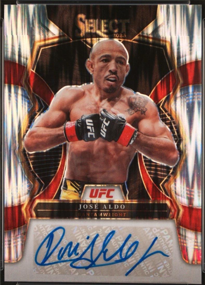 José Aldo 2023 Panini Select UFC Signatures #39 Flash