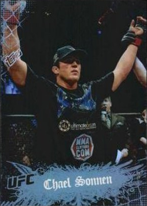 Chael Sonnen 2010 Topps UFC Main Event Base #84 Red