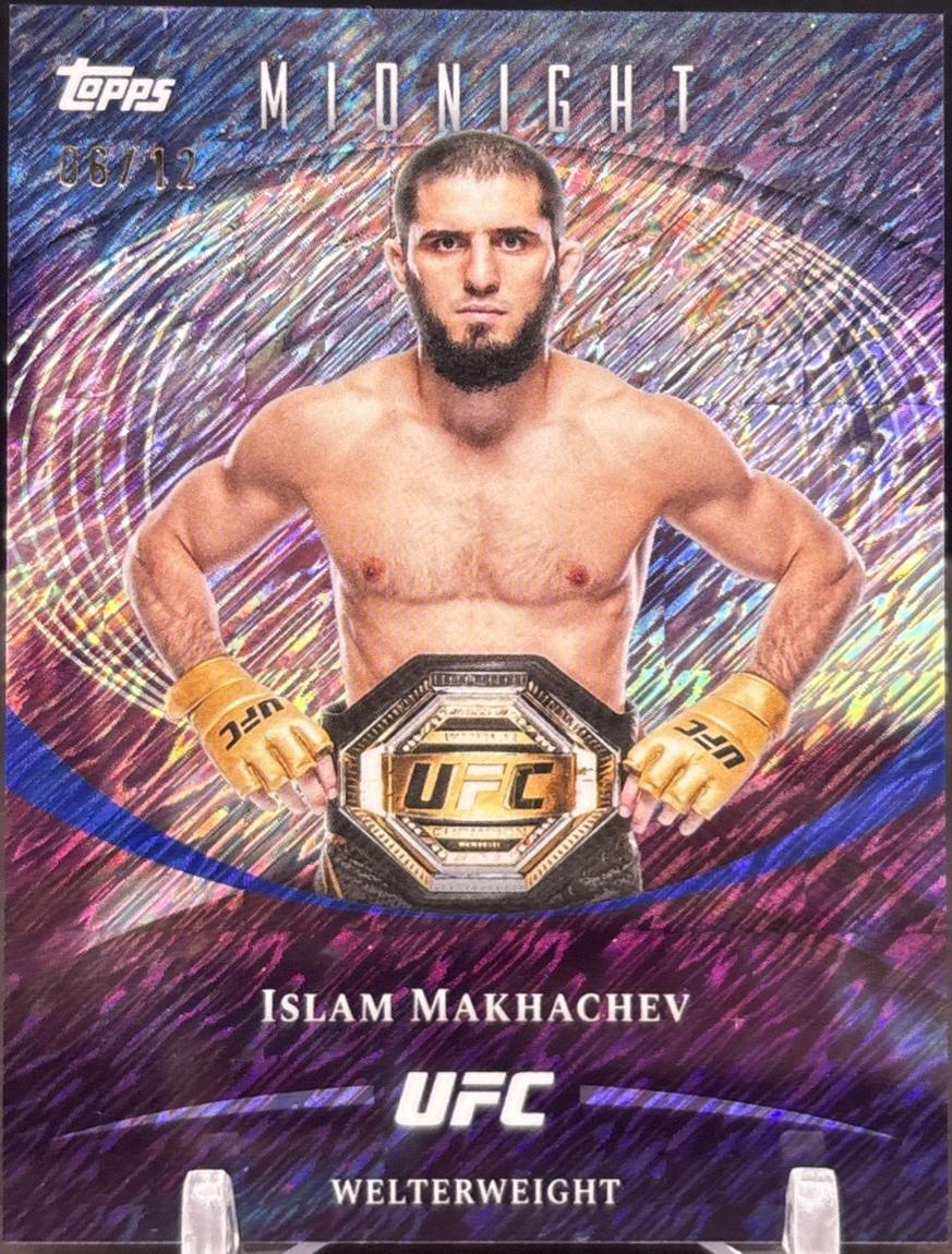 Islam Makhachev 2026 Topps Midnight UFC Base #88 Midnight
