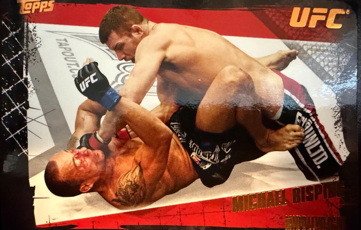 Michael Bisping 2010 Topps UFC Base #15 Bronze