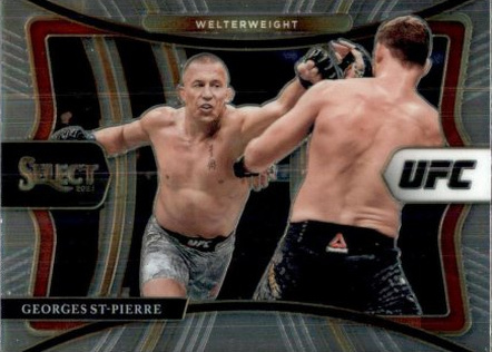 Georges St-Pierre 2021 Panini Select UFC Premier Level #135 Green