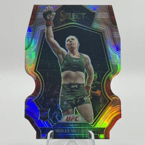 Molly McCann 2023 Panini Select UFC Octagonside #205 Silver Die Cut