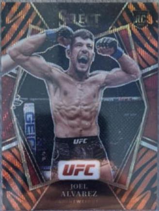 Joel Alvarez 2022 Panini Select UFC Premier Level #150 Tiger