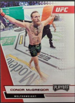 Conor McGregor 2021 Panini Chronicles UFC Base Playoff #61 Red