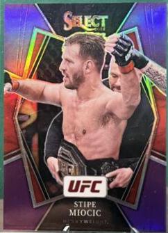 Stipe Miocic 2022 Panini Select UFC Premier Level #181 Purple