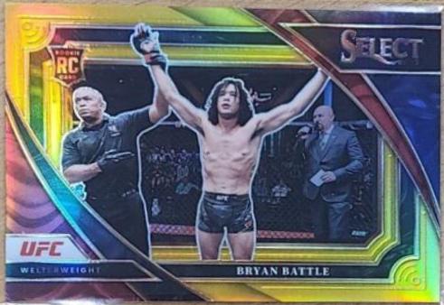 Bryan Battle 2023 Panini Select UFC Mezzanine #349 Gold