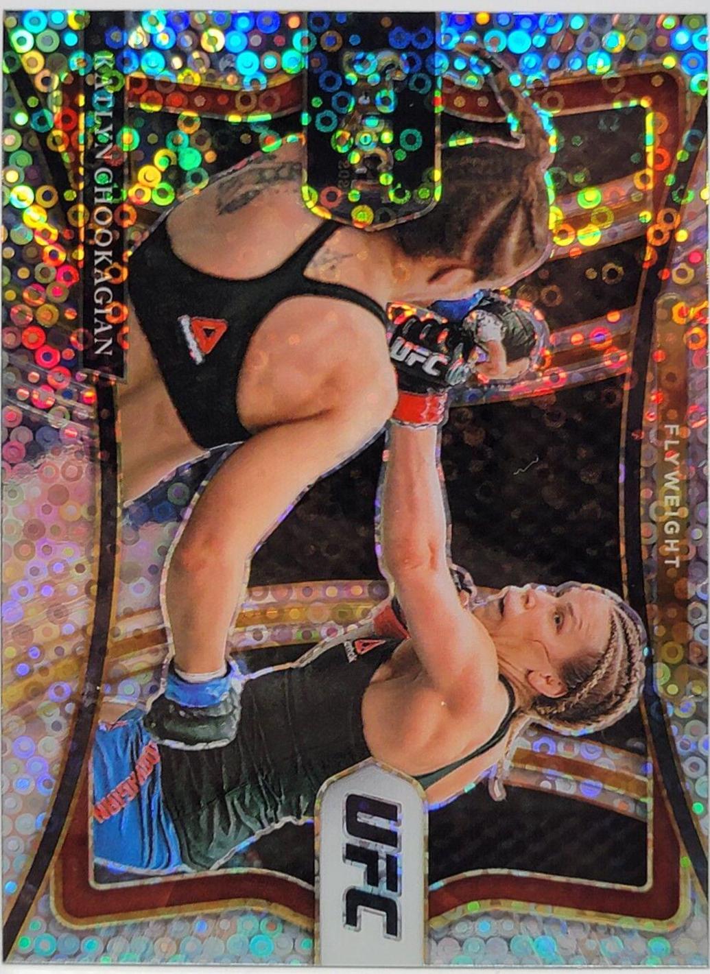 Katlyn Cerminara 2021 Panini Select UFC Octagonside #248 Disco