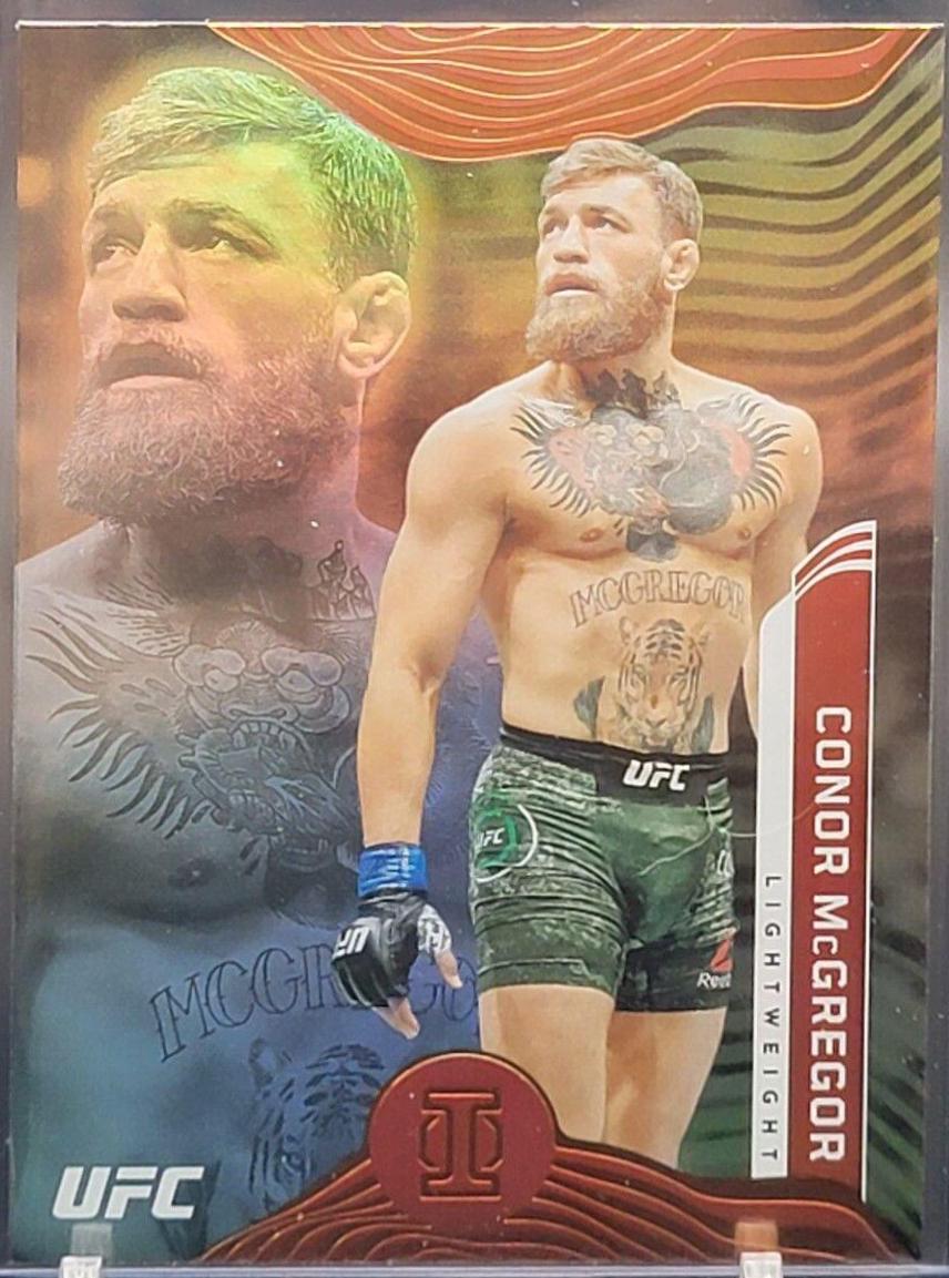 Conor McGregor 2022 Panini Chronicles UFC Base Illusions #277 Bronze