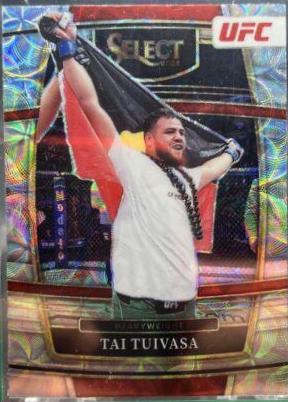 Tai Tuivasa 2022 Panini Select UFC Concourse #20 Scope
