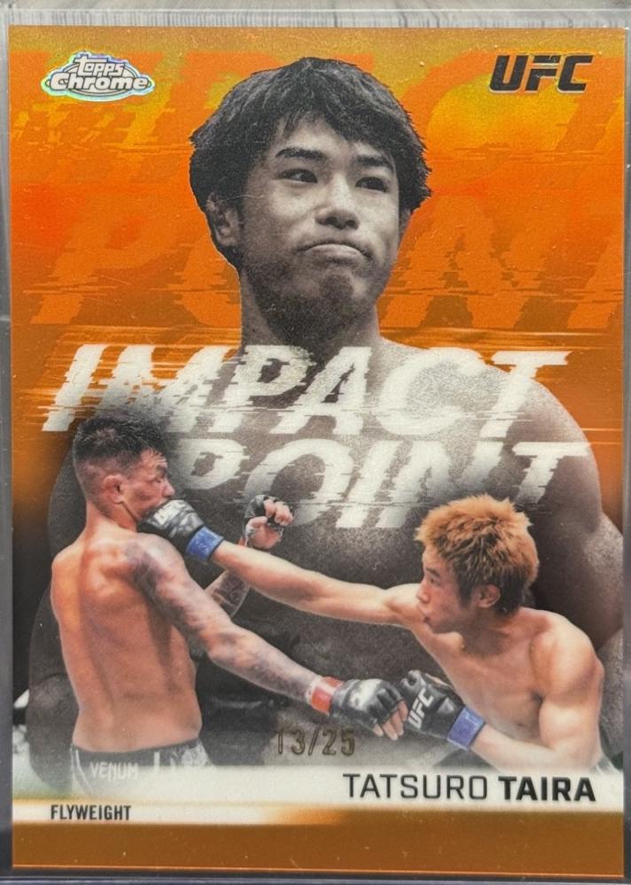 Tatsuro Taira 2026 Topps Chrome UFC Impact Point #IP-10 Refractor