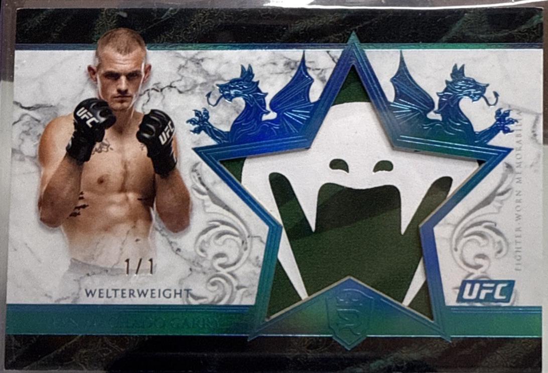 Ian Machado Garry 2025 Topps Royalty UFC Star Relics #SR-IG Platinum