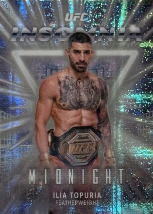 Ilia Topuria 2025 Topps Midnight UFC Insomnia #IN-24 Daybreak