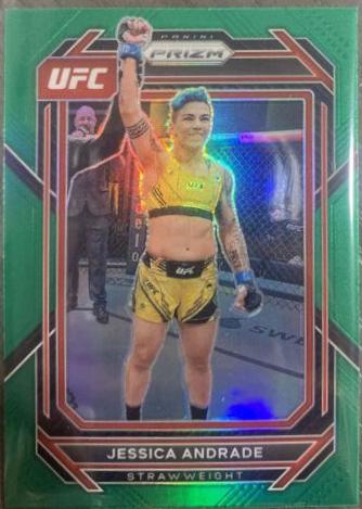 Jessica Andrade 2023 Panini Prizm UFC Base #149 Green