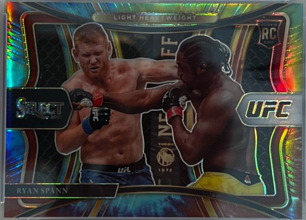 Ryan Spann 2021 Panini Select UFC Premier Level #109 Tie Dye