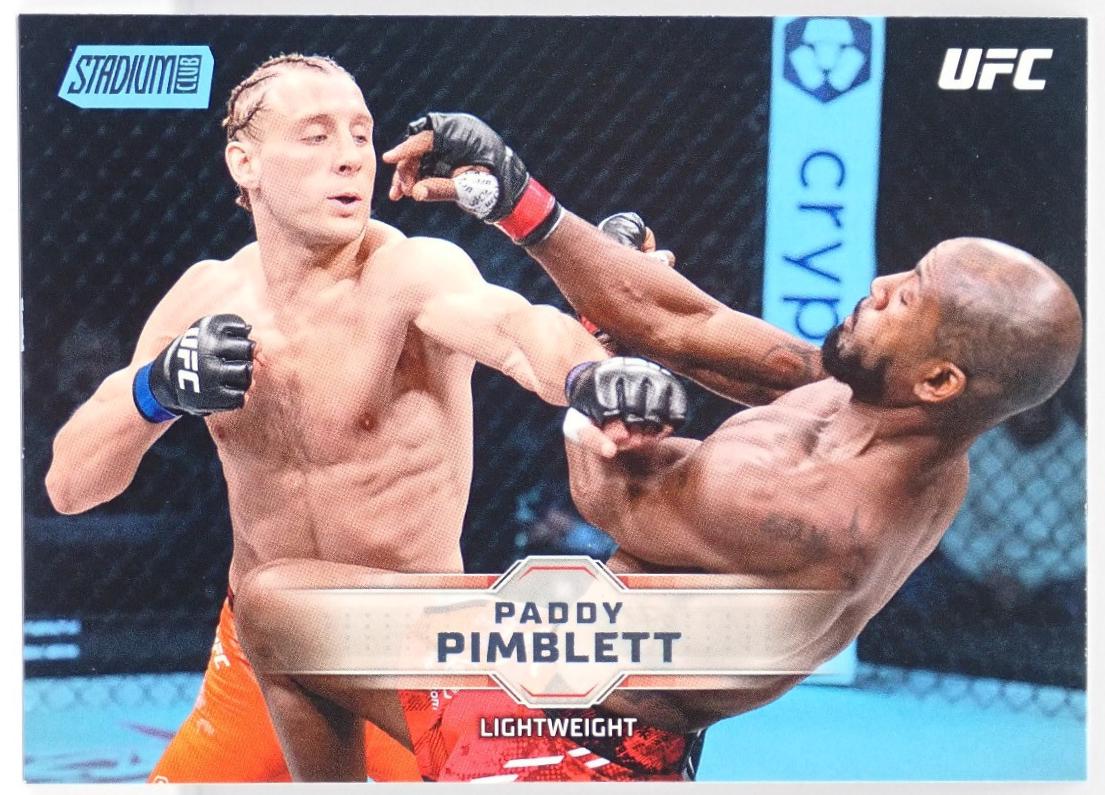 Paddy Pimblett 2026 Topps Stadium Club UFC Base #9 Blue