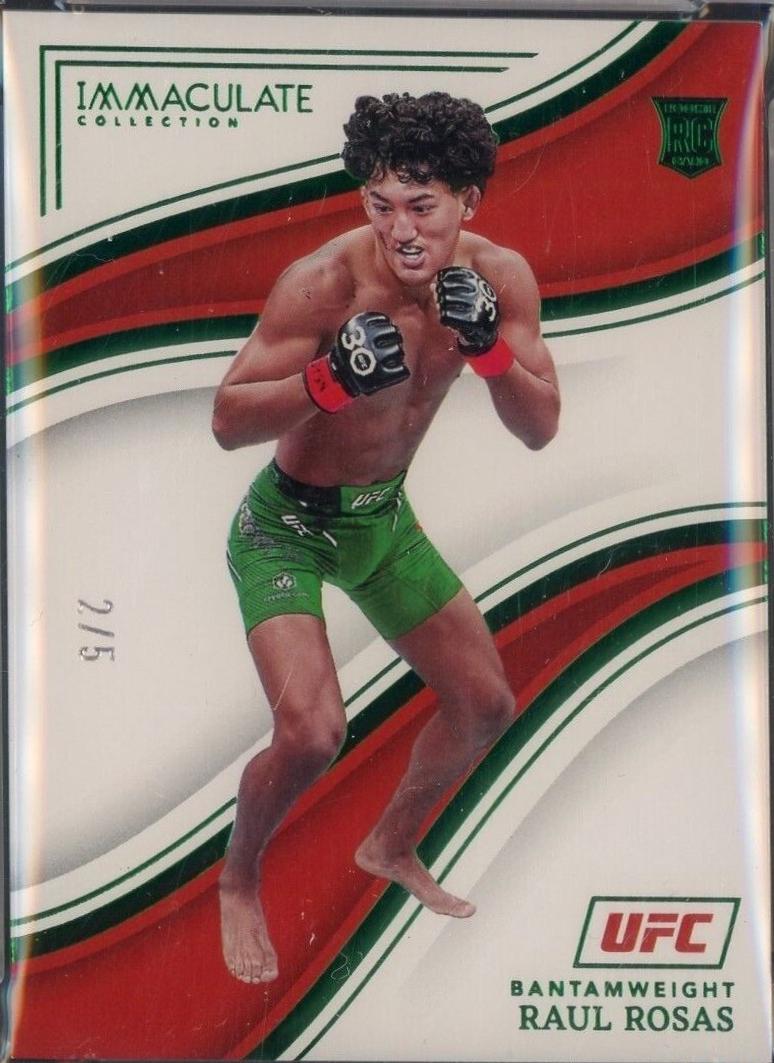 Raul Rosas 2023 Panini Immaculate Collection UFC Base #12 Green